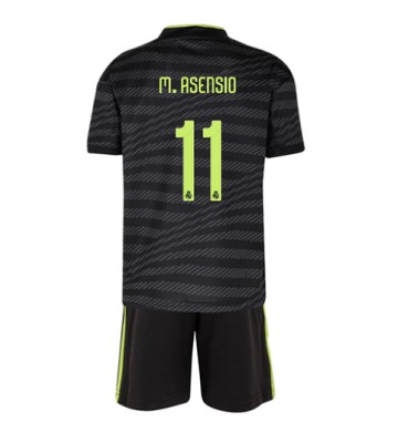Real Madrid Marco Asensio #11 Tredjedraktsett Barn 2022-23 Kortermet (+ Korte bukser)